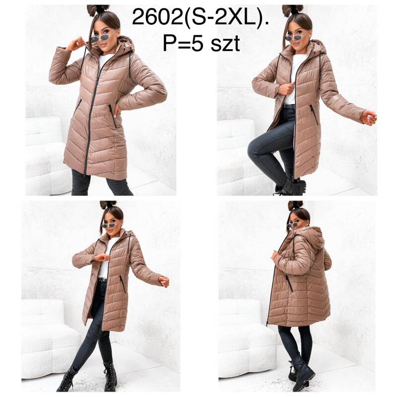 Kurtki damskie cienki Roz S-2XL, 1 Kolor Paczka 5 szt